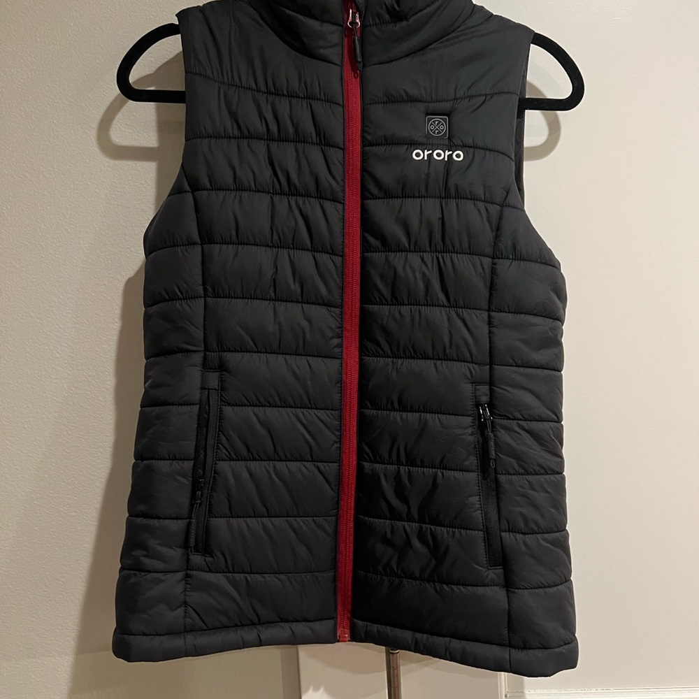 Ororo Women's Black Heated Vest